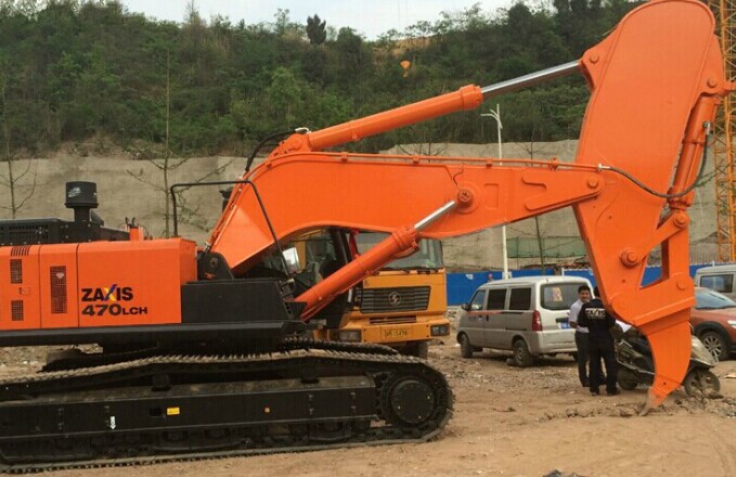 挖掘機巖石臂，挖掘機巖石臂廠家，挖掘機改裝巖石臂