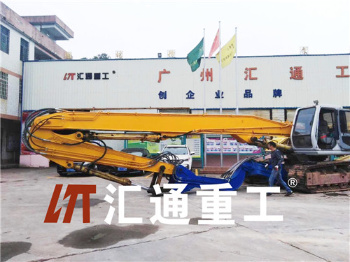 挖掘機(jī)打樁臂、打樁臂、打樁錘、挖掘機(jī)打樁臂廠家